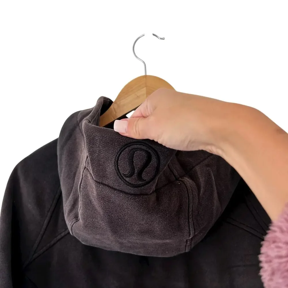 Lululemon Black Full Zip Hoodie Sz 8